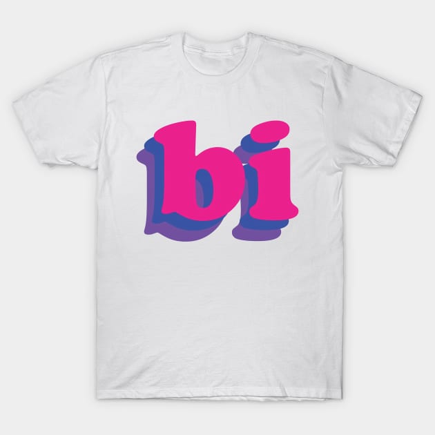 bisexual pride ! T-Shirt by iambolders